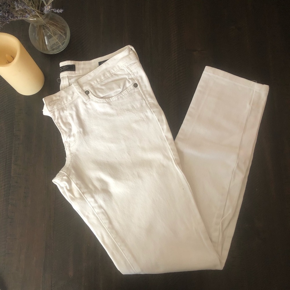 Jessica Simpson White Skinny Jeans